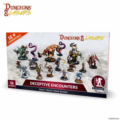 Dungeons & Lasers Miniatures Deuslair Deceptive Encounters