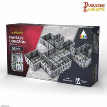 Load image into Gallery viewer, Dungeons &amp; Lasers Fantasy Dungeon Prismacast Pre-Painted Terrain
