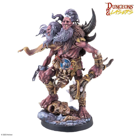 Dungeons & Lasers Miniatures Gervase the Ettin