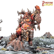 Load image into Gallery viewer, Dungeons &amp; Lasers Miniatures Baef the Horned Demon