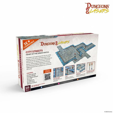Dungeons & Lasers Miniatures City Streets