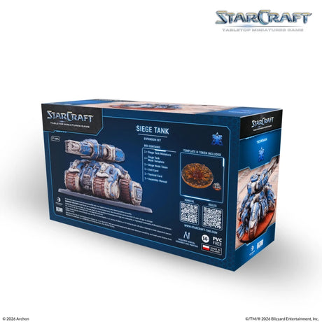Starcraft Siege Tank Terran Expansion Set