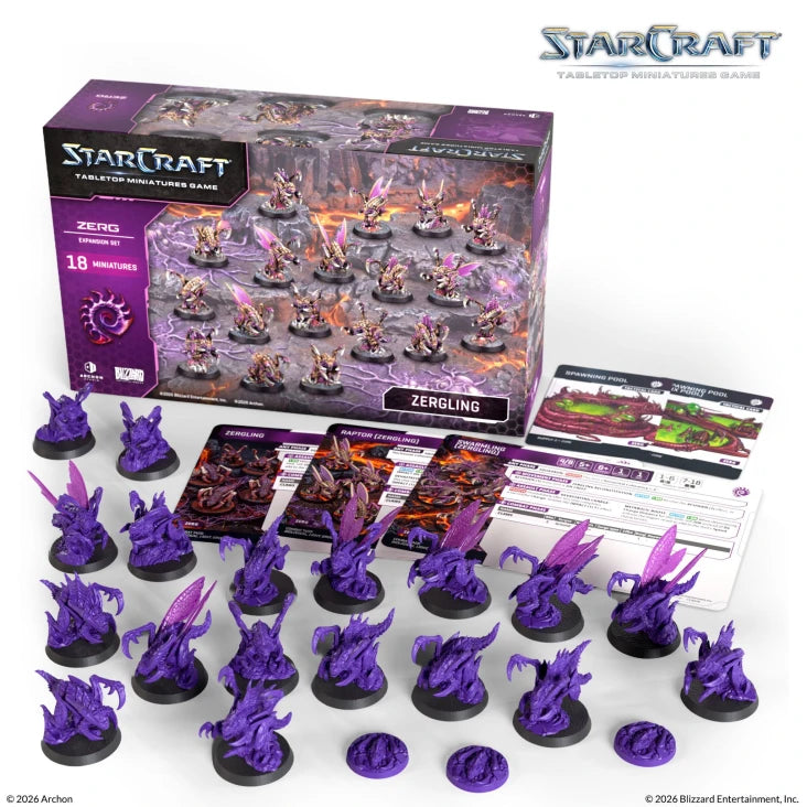 Starcraft Zergling Zerg Expansion Set