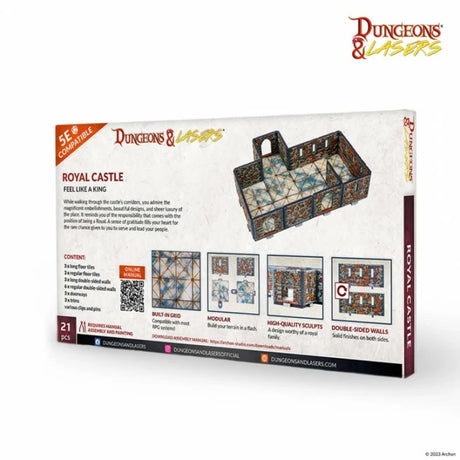 Dungeons & Lasers Miniatures Royal Castle