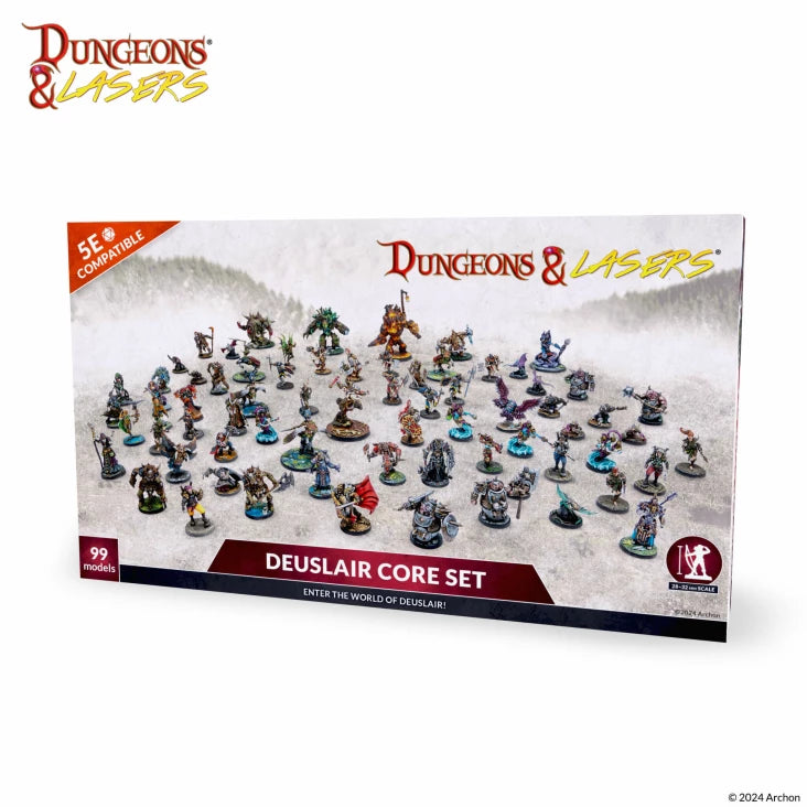 Dungeons & Lasers Deuslair Core Set