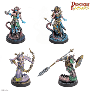 Dungeons & Lasers Miniatures Kingdom of the Deep