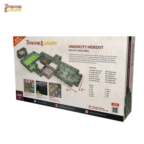 Dungeons & Lasers Miniatures Undercity Hideout