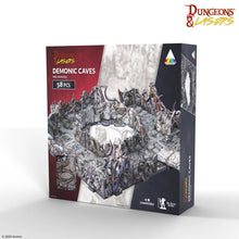 Load image into Gallery viewer, Dungeons &amp; Lasers Demonic Caves Prismacast Pre-Painted Terrain
