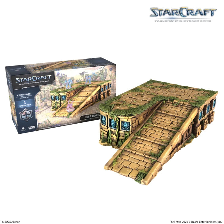 Starcraft Lost Temple Ramp Terrain Expansion Set