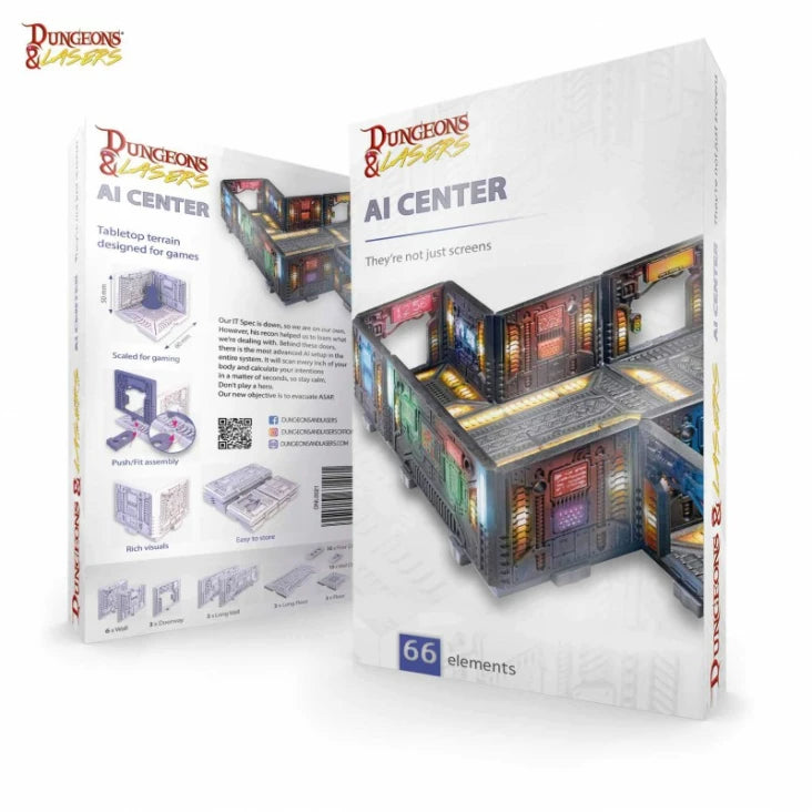 Dungeons & Lasers Miniatures AI Center