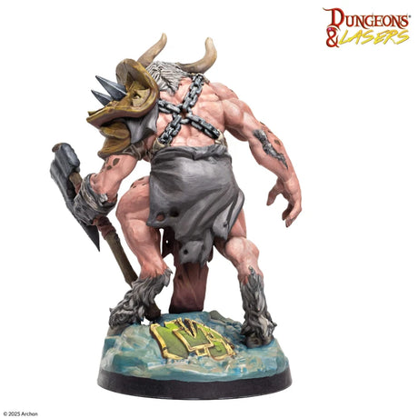 Dungeons & Lasers Miniatures Minotaur