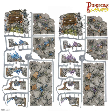 Dungeons & Lasers Deep Mines Prismacast Pre-Painted Terrain