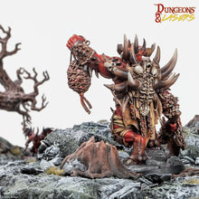 Load image into Gallery viewer, Dungeons &amp; Lasers Miniatures Baef the Horned Demon