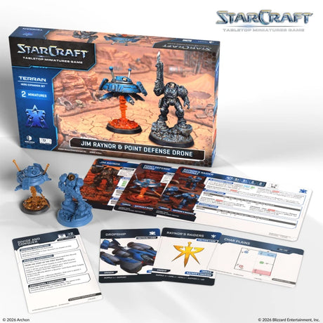 Starcraft Jim Raynor (Raynor's Raiders) Terran Hero Expansion Set