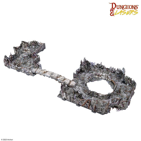 Dungeons & Lasers Demonic Caves Prismacast Pre-Painted Terrain