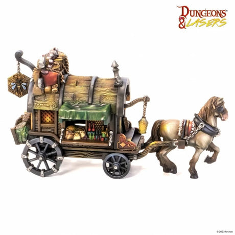 Dungeons & Lasers Miniatures Stagecoach
