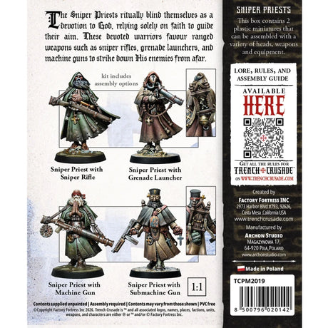 Trench Crusade Sniper Priests