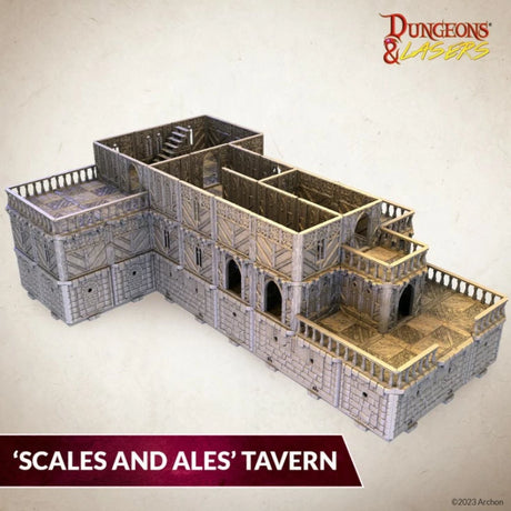 Dungeons & Lasers Miniatures Scales & Ales Tavern