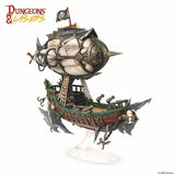 Dungeons & Lasers Miniatures Flying Pirates Airship