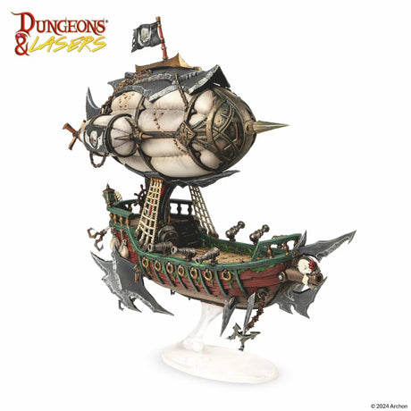 Dungeons & Lasers Miniatures Flying Pirates Airship