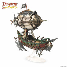 Load image into Gallery viewer, Dungeons &amp; Lasers Miniatures Flying Pirates Airship