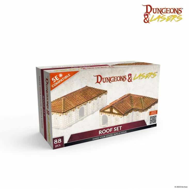 Dungeons & Lasers Miniatures Roof Set