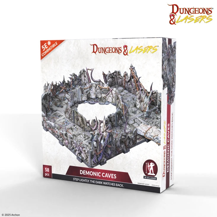 Dungeons & Lasers Miniatures Demonic Caves