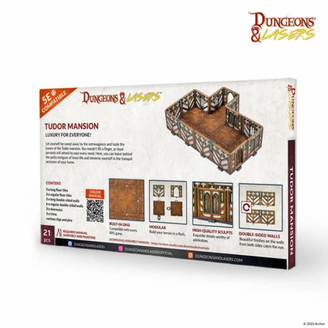Dungeons & Lasers Miniatures Tudor Mansion