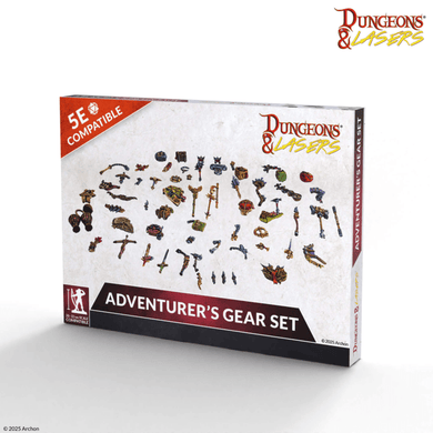 Dungeons & Lasers Miniatures Adventurer's Gear Set