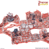 Dungeons & Lasers Belly of the Beast Terrain Pre-Painted