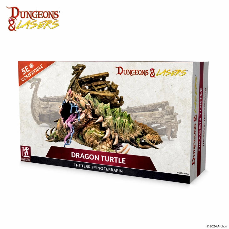 Dungeons & Lasers Miniatures Dragon Turtle