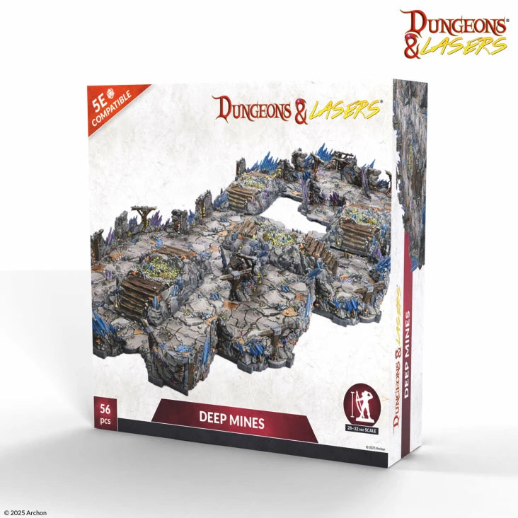 Dungeons & Lasers Miniatures Deep Mines