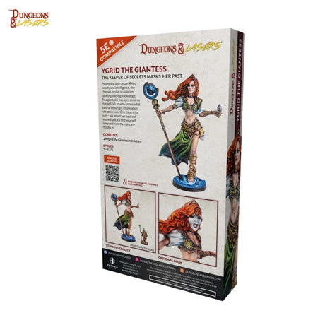Dungeons & Lasers Miniatures Ygrid the Giantess