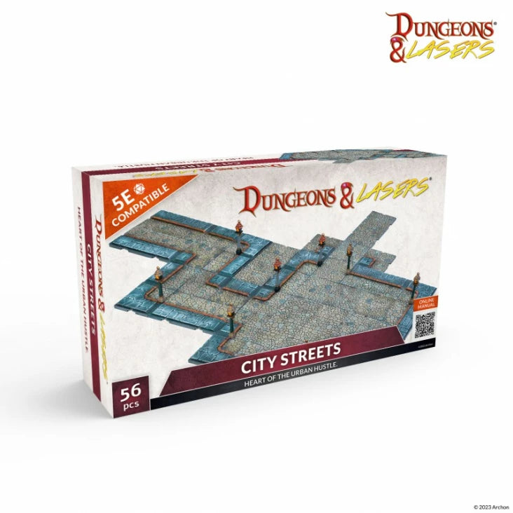 Dungeons & Lasers Miniatures City Streets