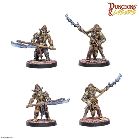 Dungeons & Lasers Miniatures Goblin Warband