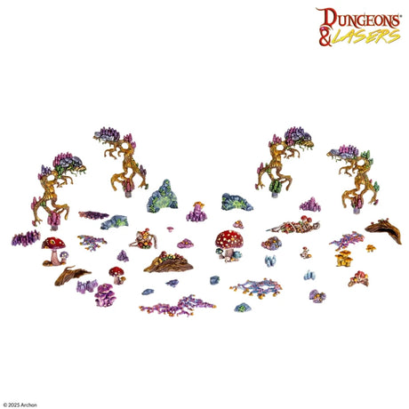 Dungeons & Lasers Miniatures Cave Fungi Scatter Terrain