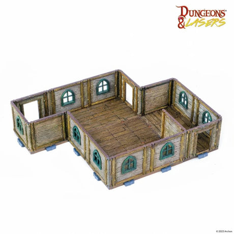 Dungeons & Lasers Miniatures Wooden Cottage