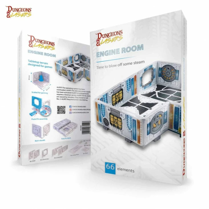 Dungeons & Lasers Miniatures Engine Room