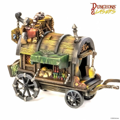Dungeons & Lasers Miniatures Stagecoach