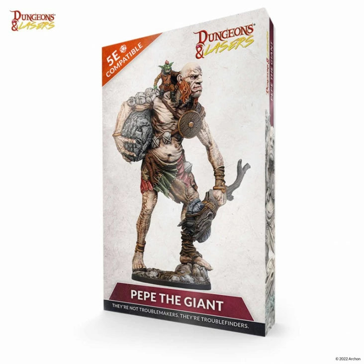 Dungeons & Lasers Miniatures Pepe Giant