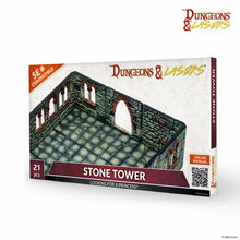 Load image into Gallery viewer, Dungeons &amp; Lasers Miniatures Stone Tower