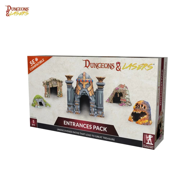 Dungeons & Lasers Miniatures Entrances Pack