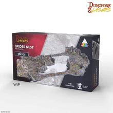 Load image into Gallery viewer, Dungeons &amp; Lasers Spider Nest Prismacast Pre-Painted Terrain
