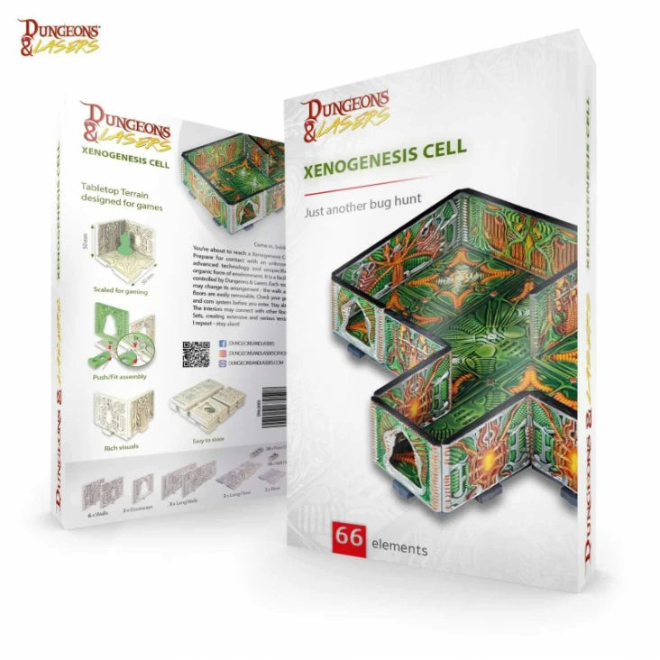 Dungeons & Lasers Miniatures Xenogenesis Cell