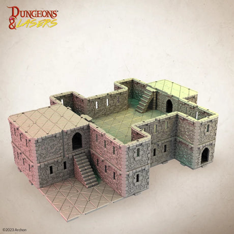 Dungeons & Lasers Miniatures Grand Stronghold