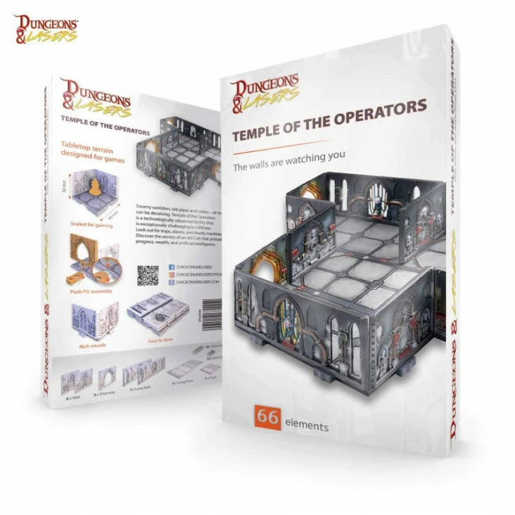 Dungeons & Lasers Miniatures Temple of the Operators