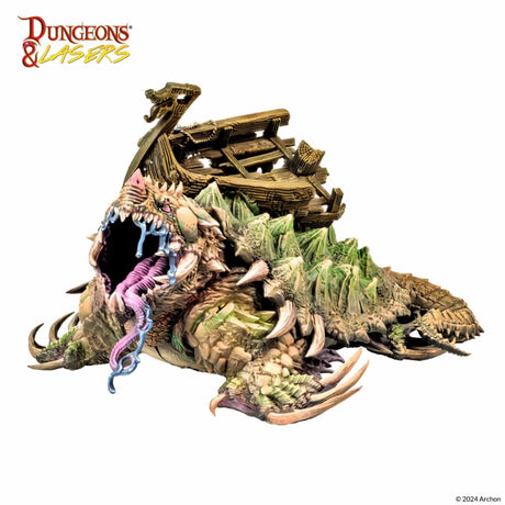 Dungeons & Lasers Miniatures Dragon Turtle