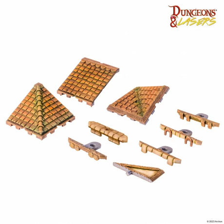Dungeons & Lasers Miniatures Roof Set