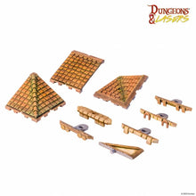 Load image into Gallery viewer, Dungeons &amp; Lasers Miniatures Roof Set