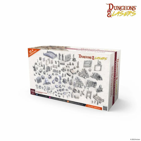 Dungeons & Lasers Miniatures Fantasy Props Pack